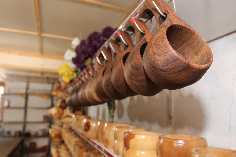 Karaman'da Muhtarın Emektar Atölyesi