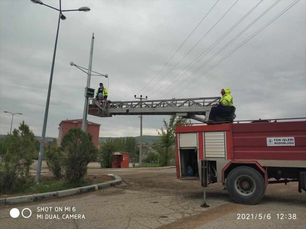 Pursaklar'da 600 Noktaya Mobese Kamerası Kuruldu