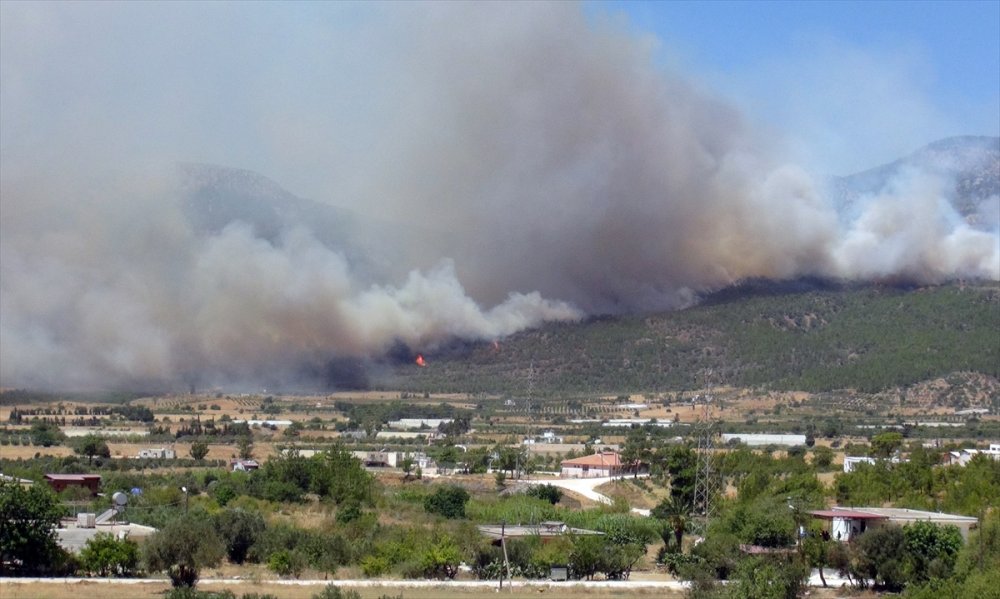 Mersin Silifke'deki Orman Yangınlarında Son Durum