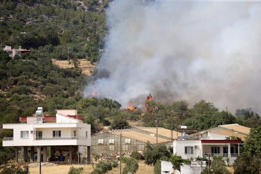 Mersin Silifke'deki Orman Yangınlarında Son Durum