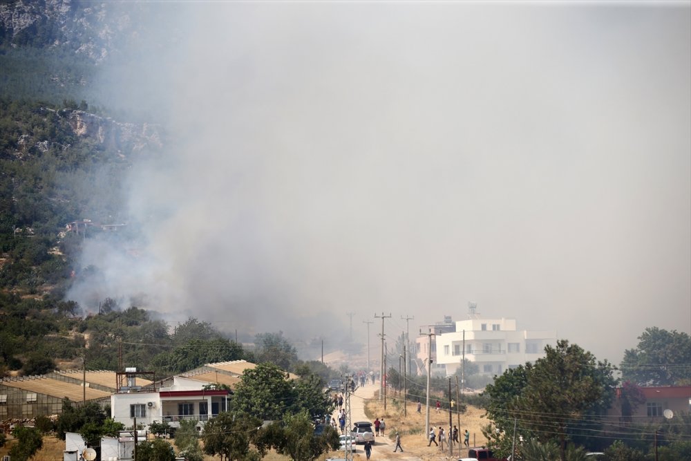 Mersin Silifke'deki Orman Yangınlarında Son Durum