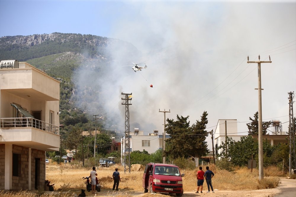Mersin Silifke'deki Orman Yangınlarında Son Durum