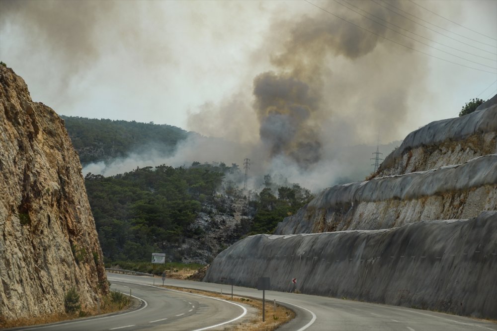 Mersin Silifke'deki Orman Yangınlarında Son Durum