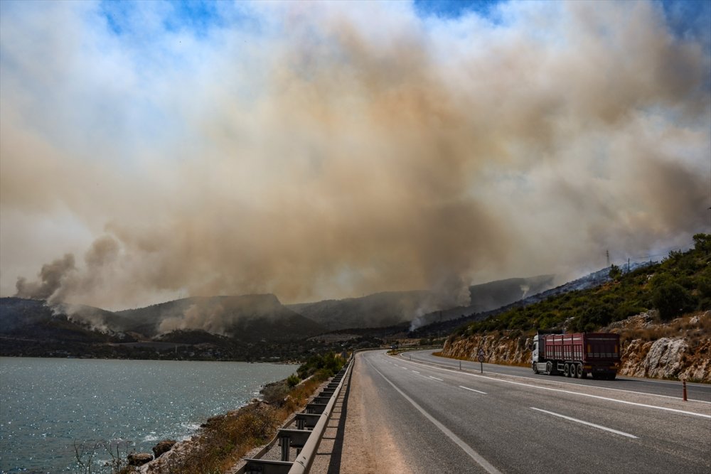 Mersin Silifke'deki Orman Yangınlarında Son Durum