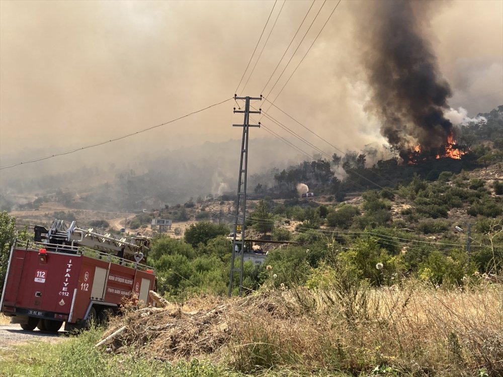 Mersin Silifke'deki Orman Yangınlarında Son Durum