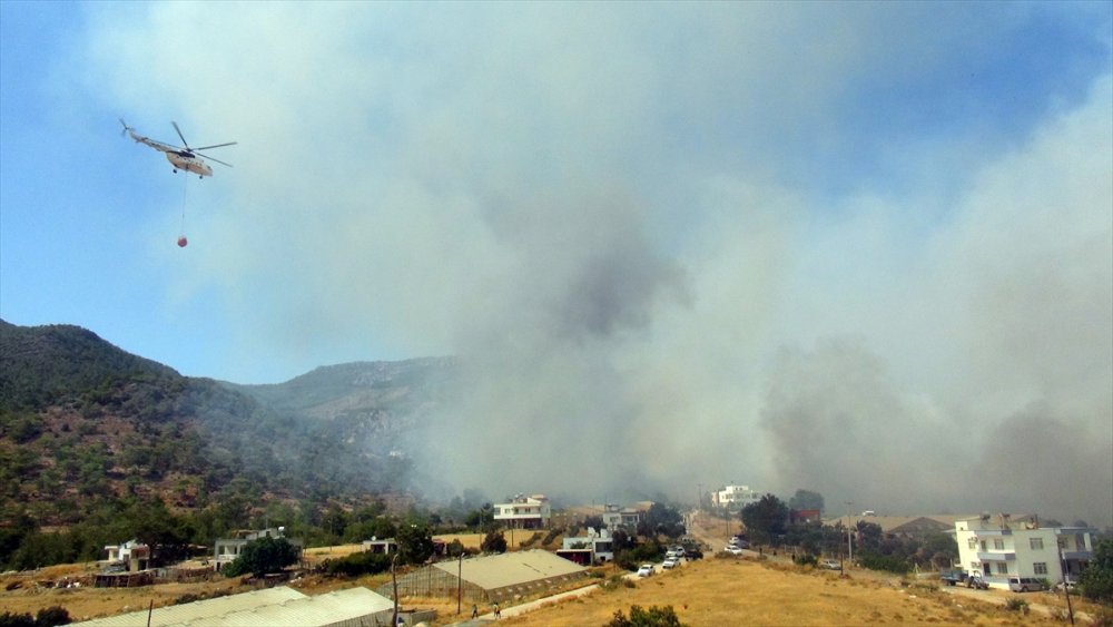 Mersin Silifke'deki Orman Yangınlarında Son Durum