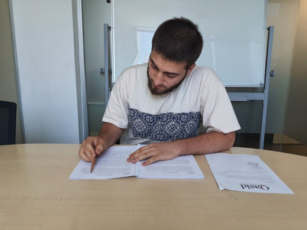 YKS Arapça Dil Testi'nin Türkiye Birincisi, Sınava Kendini Denemek İçin Girmiş