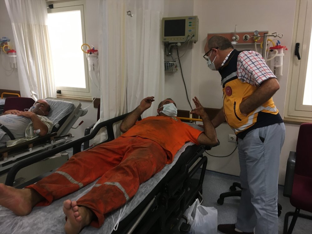 Hastanede Tedavileri Süren Yaralılar Manavgat'taki Yangında Yaşadıklarını Anlattı