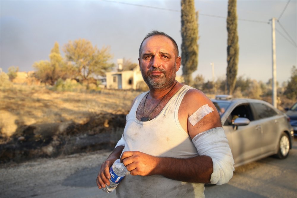 Manavgat'taki Yangında Evlerini Ve Hayvanlarını Kaybetmenin Üzüntüsünü Yaşıyorlar