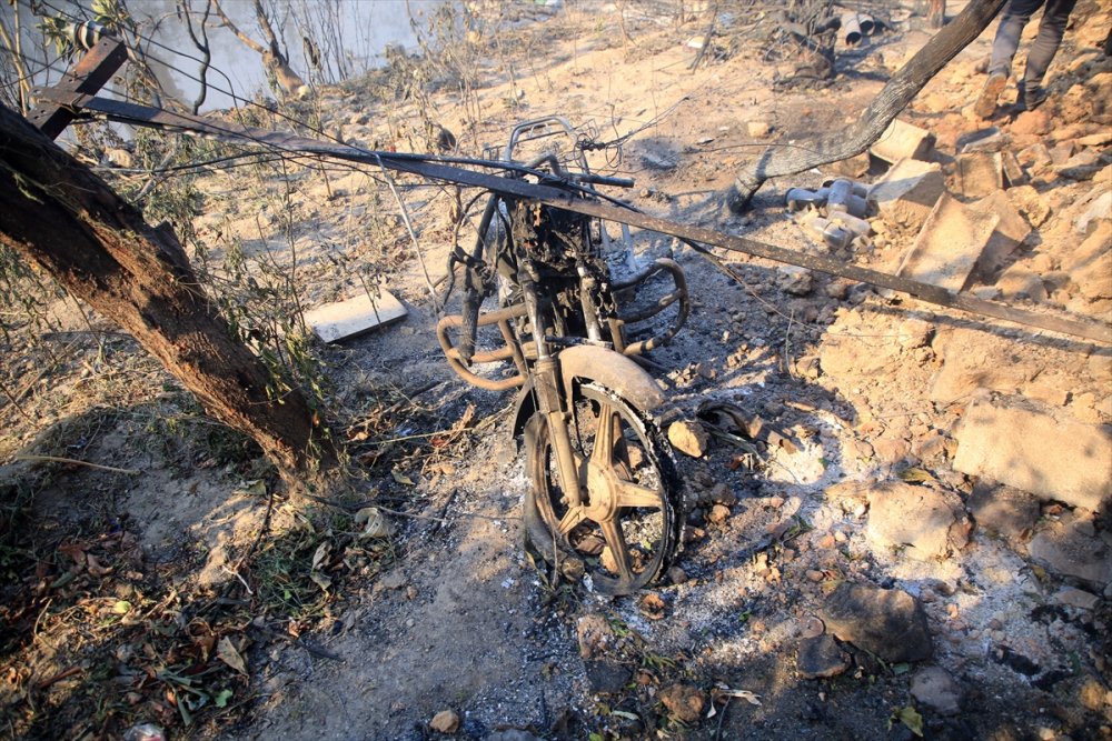 Mersin Aydıncık'taki Yangından Etkilenenler Yürekleri Dağladı