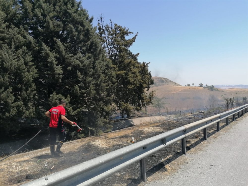 Mersin'in Toroslar Ve Tarsus İlçelerinde Çıkan Yangınlar Söndürüldü