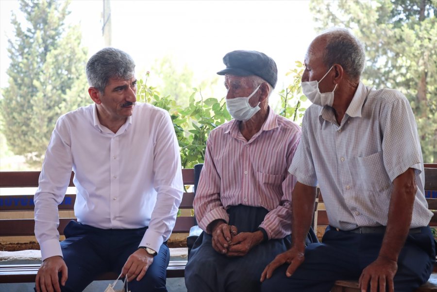 İçişleri Bakan Yardımcısı İnce, Mersin'deki Orman Yangından Etkilenen Vatandaşlarla Buluştu: