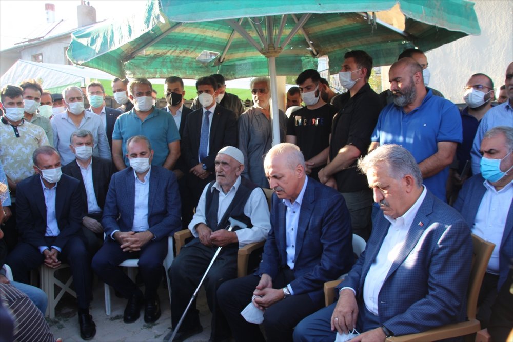 Numan Kurtulmuş, Konya'da Taziye Ziyaretinde Bulundu