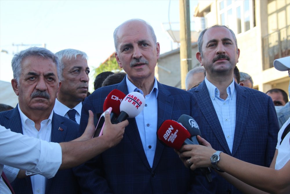 Numan Kurtulmuş, Konya'da Taziye Ziyaretinde Bulundu