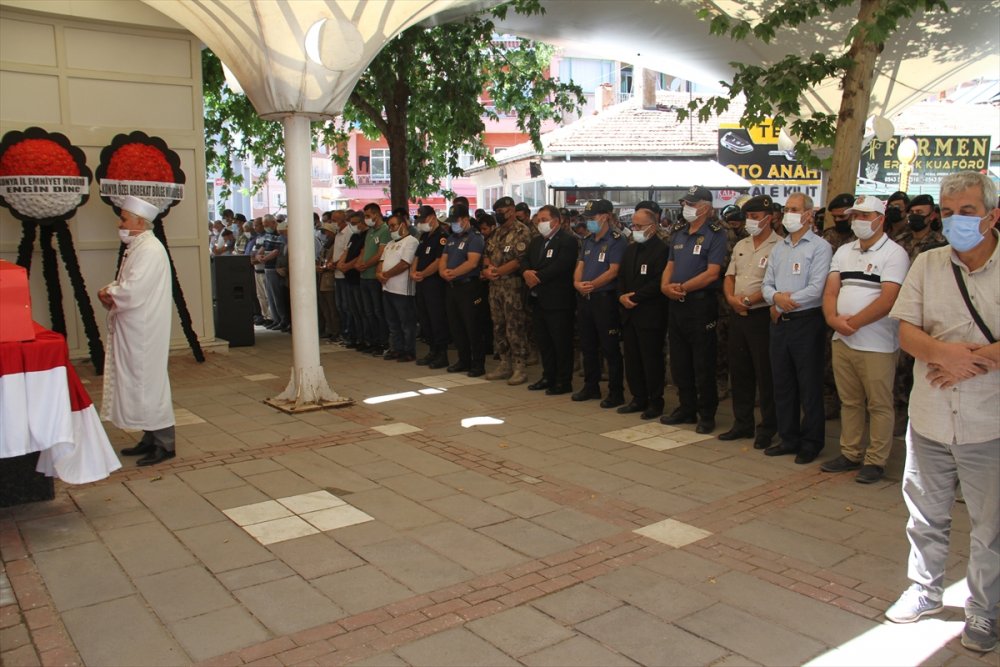 Aydın'da Boğulan Polis Memuru Son Yolculuğuna Uğurlandı
