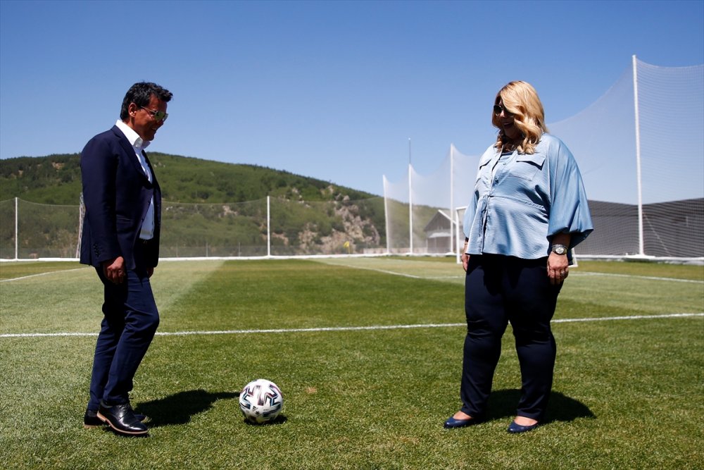 Erciyes Yüksek İrtifa Kamp Merkezi Ulusal Basın Temsilcilerine Tanıtıldı