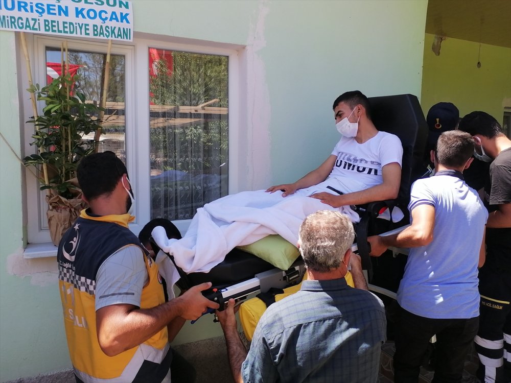 Fırat Kalkanı Bölgesinde Yaralanan Mehmetçik Baba Ocağında