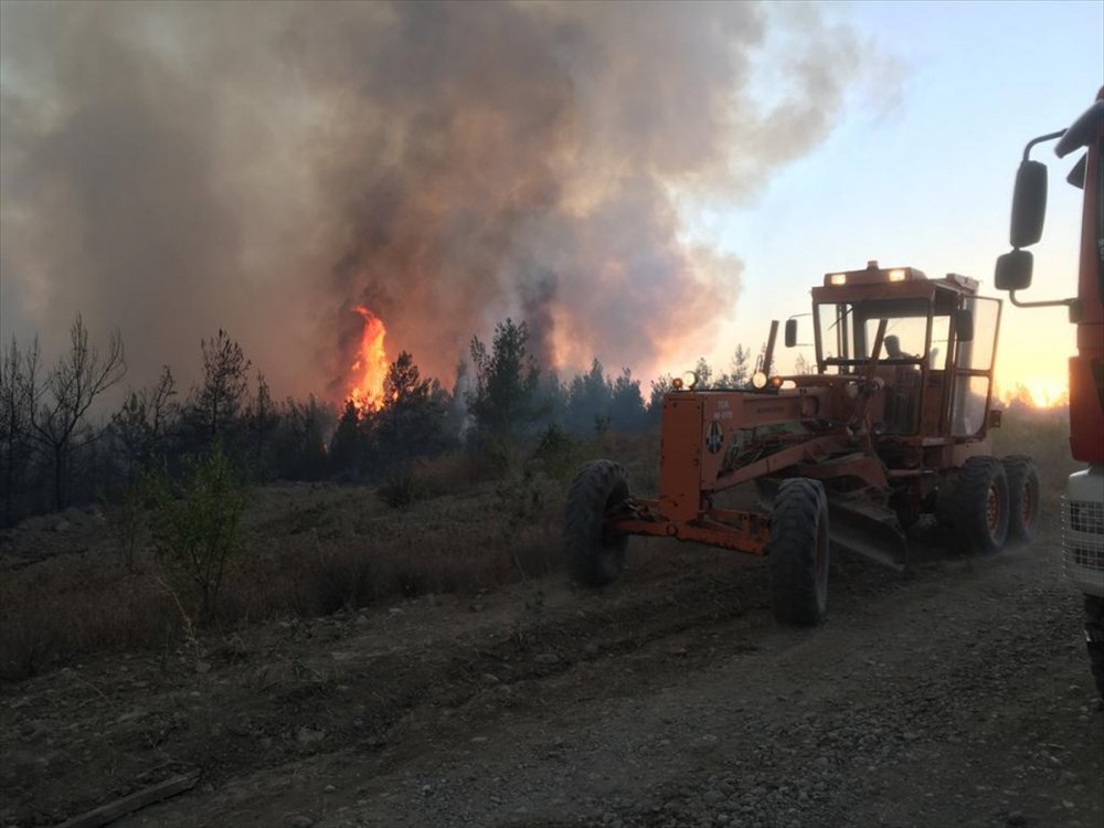Ulaştırma Ve Altyapı Bakanlığı, Tüm İmkanlarını Yangın Bölgelerine Seferber Etti
