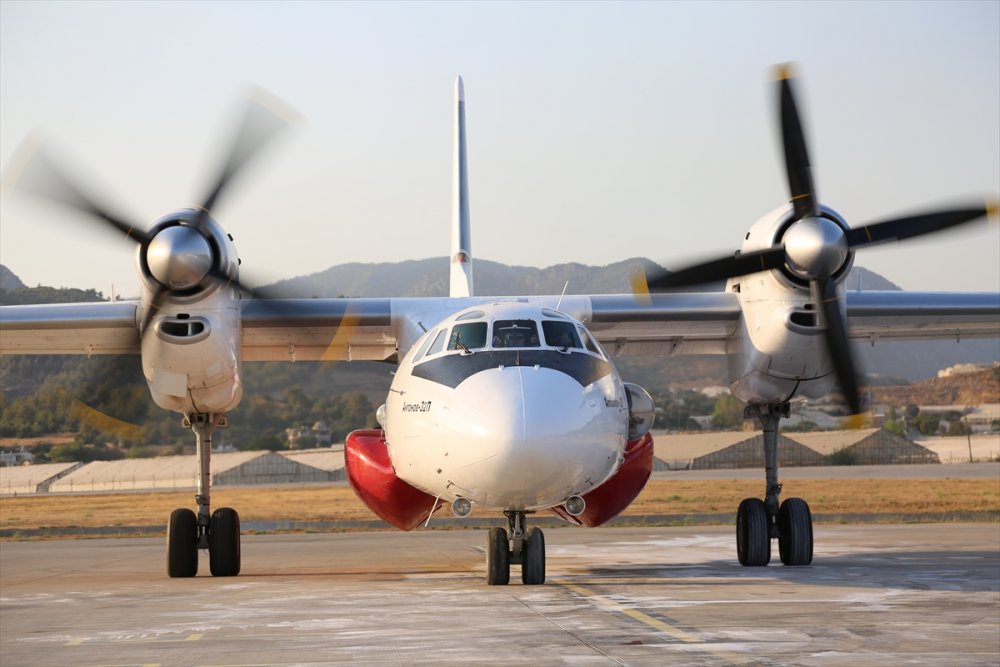Antalya'daki Orman Yangınlarına Etkin Müdahale İçin Ukrayna'nın 2 Uçağı Da Destek Veriyor
