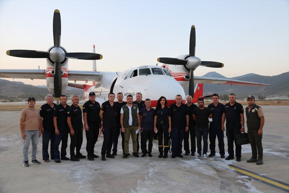 Antalya'daki Orman Yangınlarına Etkin Müdahale İçin Ukrayna'nın 2 Uçağı Da Destek Veriyor