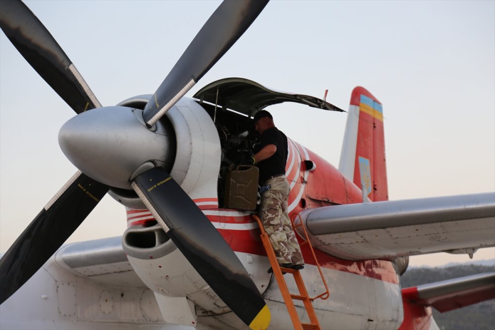 Antalya'daki Orman Yangınlarına Etkin Müdahale İçin Ukrayna'nın 2 Uçağı Da Destek Veriyor