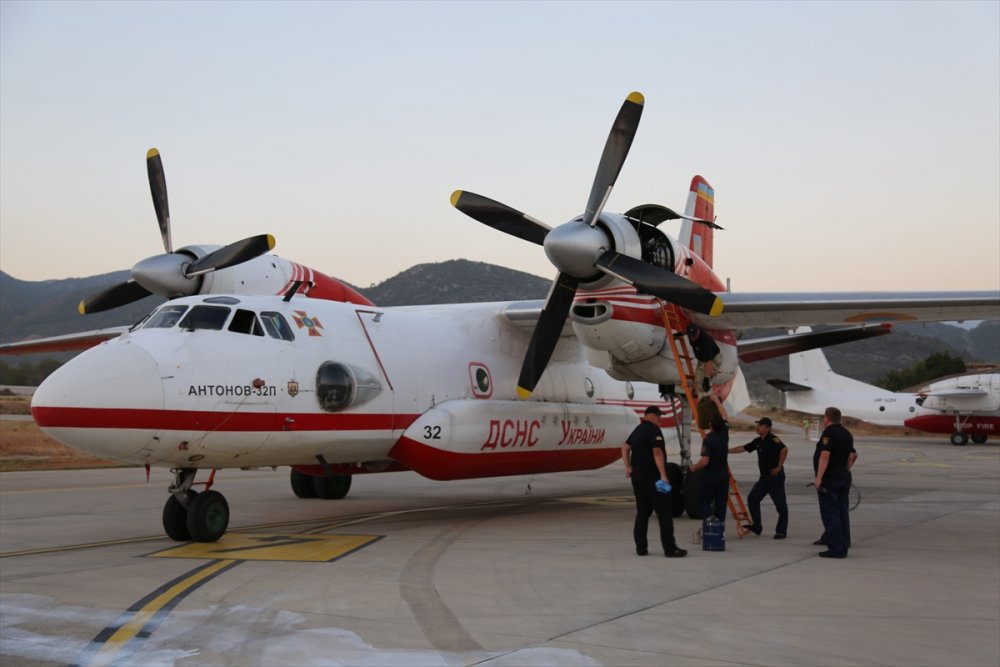 Antalya'daki Orman Yangınlarına Etkin Müdahale İçin Ukrayna'nın 2 Uçağı Da Destek Veriyor