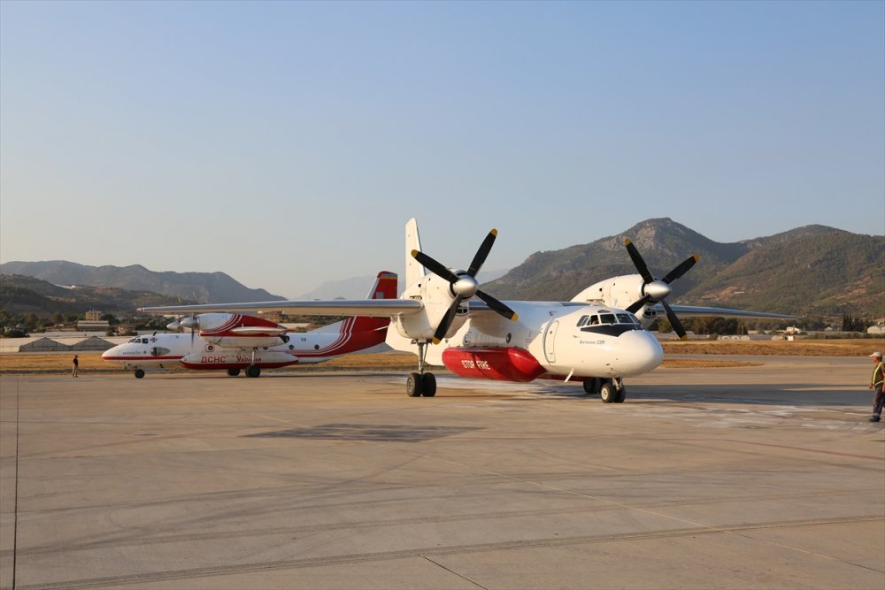 Antalya'daki Orman Yangınlarına Etkin Müdahale İçin Ukrayna'nın 2 Uçağı Da Destek Veriyor