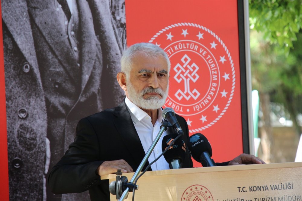 Atatürk'ün Konya'ya Gelişinin 101. Yıl Dönümü Törenle Kutlandı