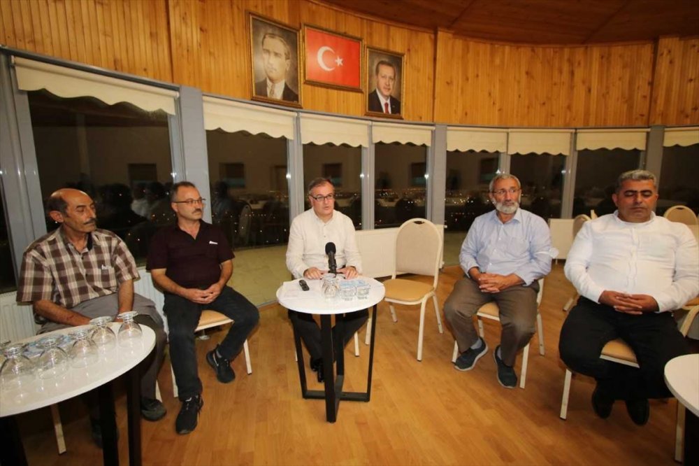 Hacılar Belediye Başkanı Bilal Özdoğan, Muhtarlarla Bir Araya Geldi