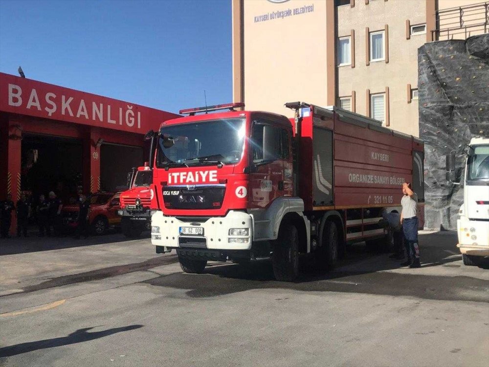 Kayseri OSB'den Muğla'ya Destek