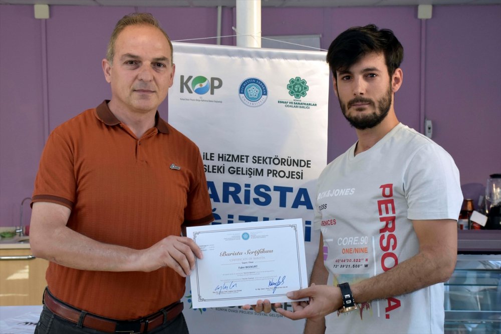 Türkiye'nin Kahve Uzmanları, Kop Desteğiyle Konya'da Yetişiyor