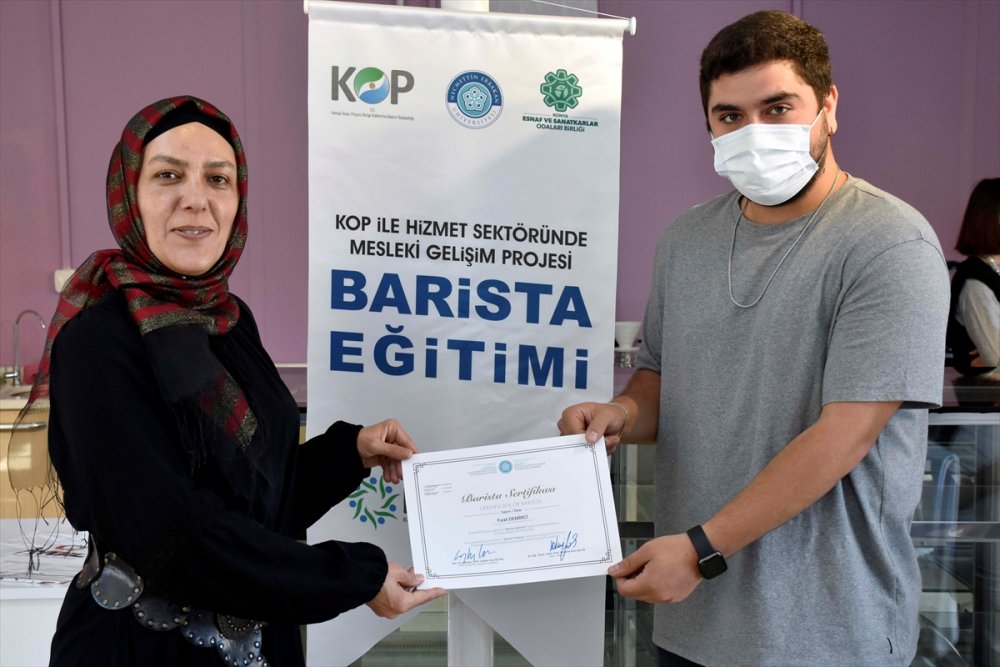 Türkiye'nin Kahve Uzmanları, Kop Desteğiyle Konya'da Yetişiyor