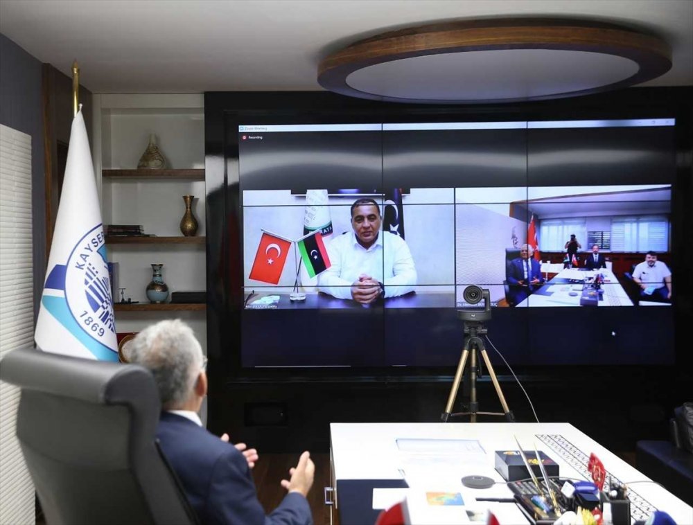 Başkan Büyükkılıç, Misurata Belediye Başkanı Al-Sgutri İle Görüştü