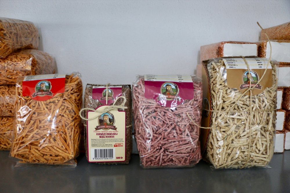 Kırsal Mahallede Kooperatif Kuran Kadınların Ürettiği Ürünler Yurt Dışında Alıcı Buluyor