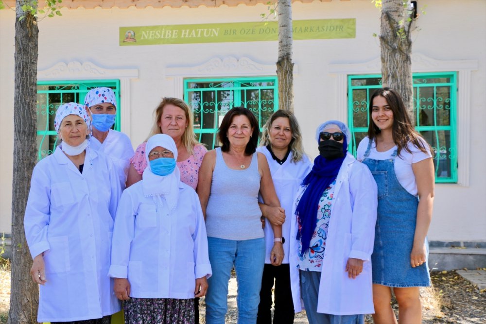 Kırsal Mahallede Kooperatif Kuran Kadınların Ürettiği Ürünler Yurt Dışında Alıcı Buluyor