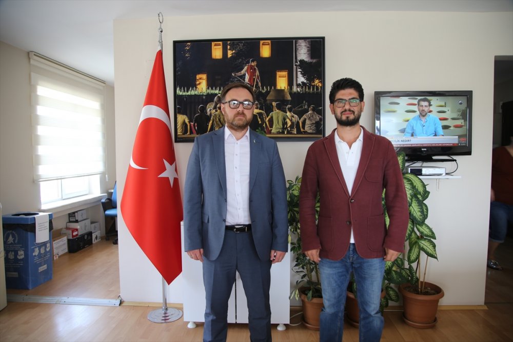 Ukrayna'nın Antalya Konsolosu Emir Rustamov'dan AA'ya Ziyaret