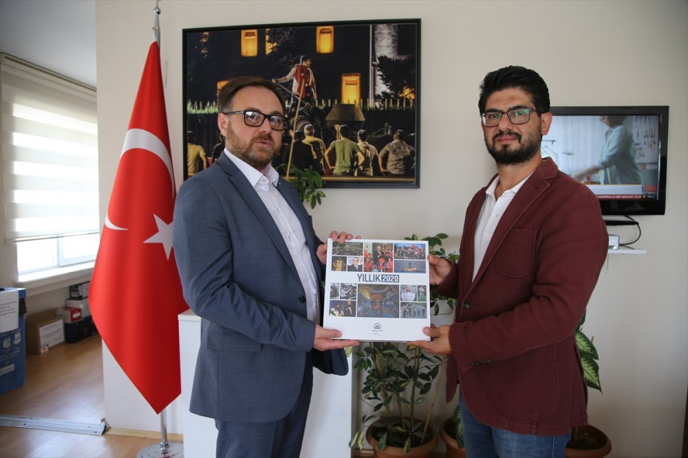 Ukrayna'nın Antalya Konsolosu Emir Rustamov'dan AA'ya Ziyaret