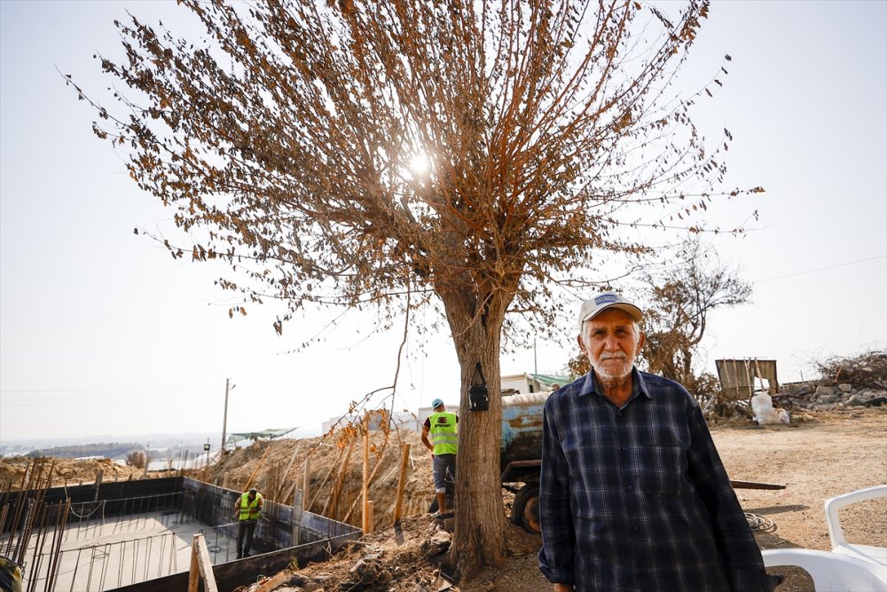 Yanan Evin Temeli, Bakan Kurum'un Talimatıyla Hızla Atıldı