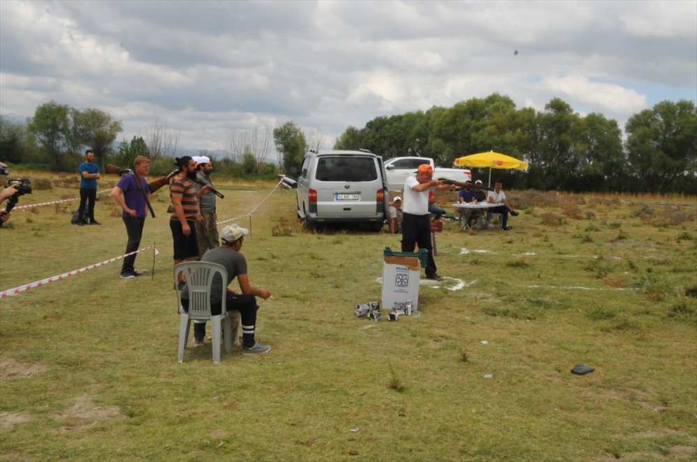 Konya Akşehir'de Trap Atış Yarışması Düzenlendi