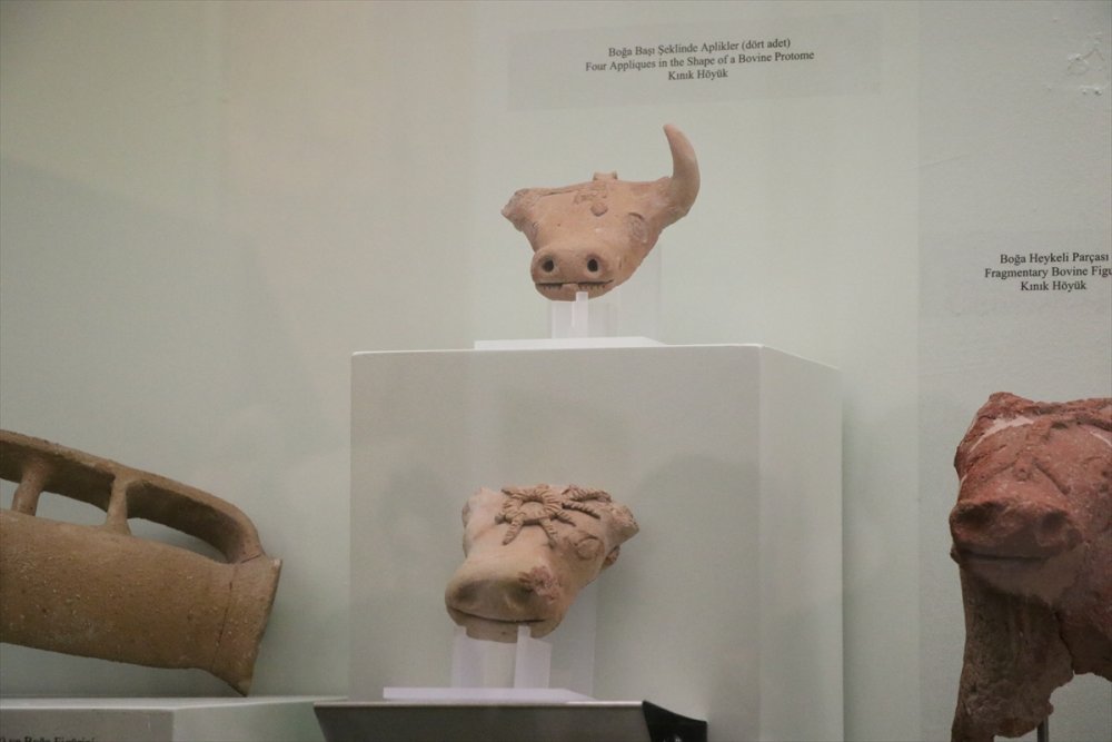 Niğde'de 4 Höyükten Çıkarılan Tarihi Eserler Müzede Sergilenmeye Başlandı
