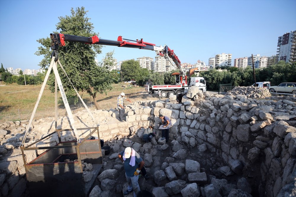 Soli Pompeipolis Antik Kenti'ndeki Çalışmalar Devam Ediyor