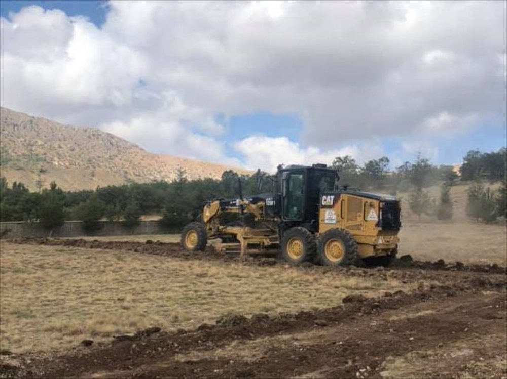 Bozkır'ın Karabayır Mahallesinde Alt Yapı Çalışmaları Devam Ediyor