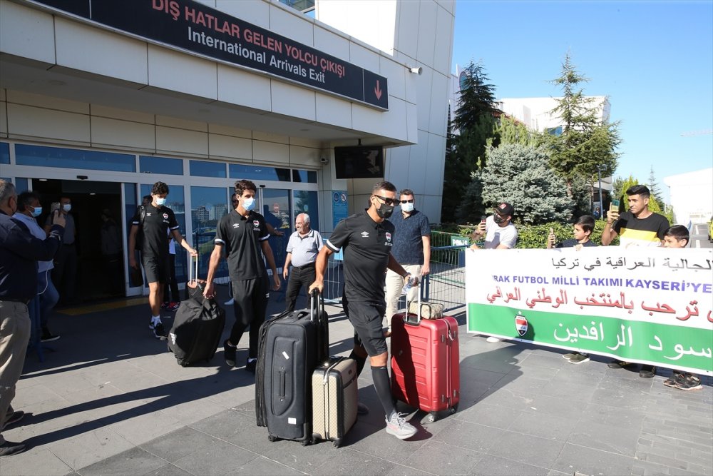 Irak A Milli Futbol Takımı, Erciyes'te Kampa Girdi