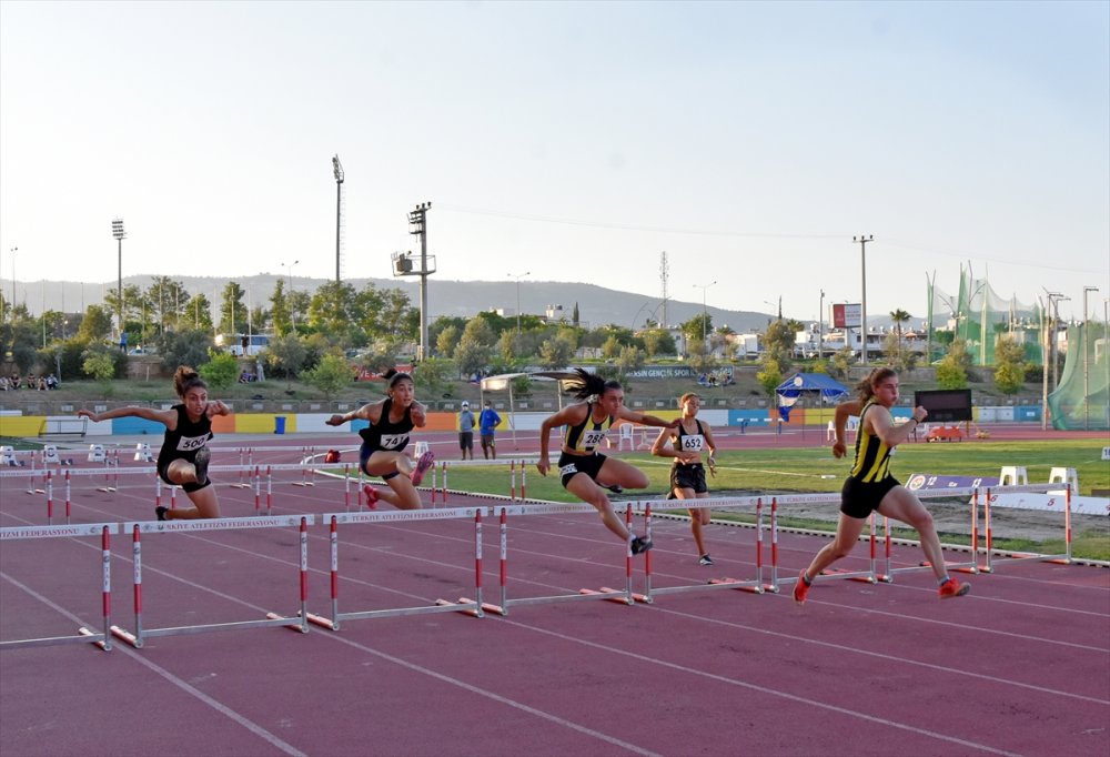 Atletizmde 16 Yaş Altı Türkiye Şampiyonası Ve 18 Yaş Altı Olimpik Deneme Yarışması Mersin'de Başladı
