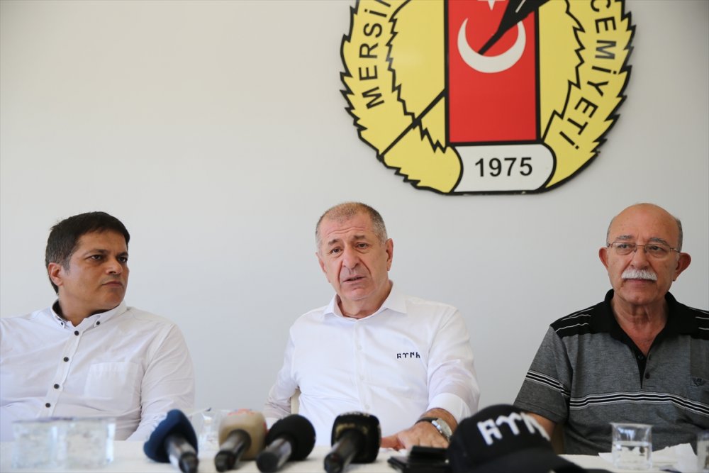 Bağımsız İstanbul Milletvekili Ümit Özdağ, Mersin'de Konuştu