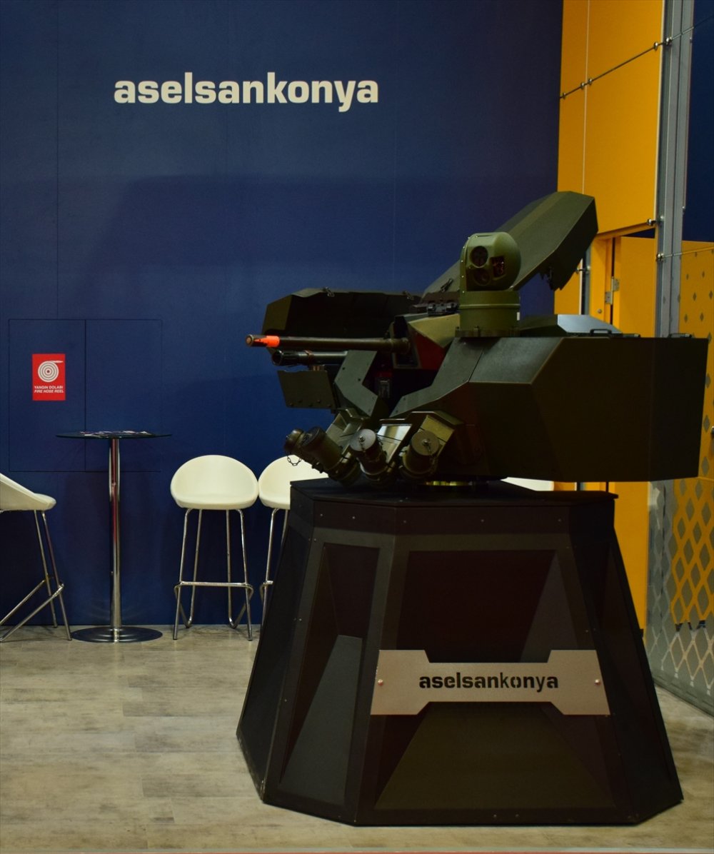 Aselsan Konya'nın Üretimi "Bomba Atarlı Sarp" IDEF'in Gözdesi Oldu