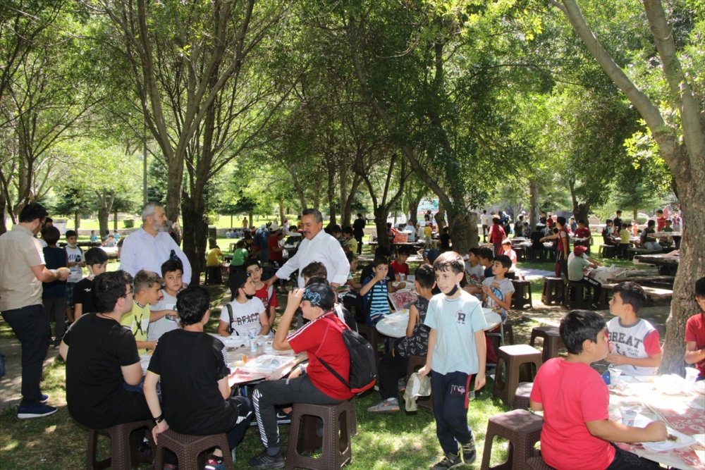 Seydişehir'de Yaz Kur’an Kursu Öğrencileri Piknikte Buluştu