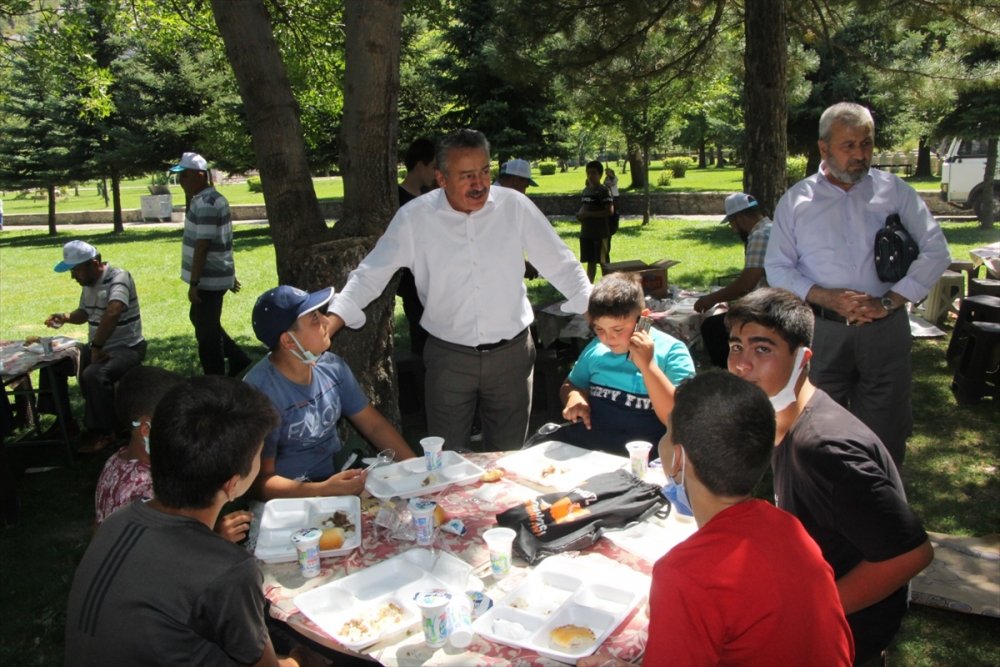 Seydişehir'de Yaz Kur’an Kursu Öğrencileri Piknikte Buluştu