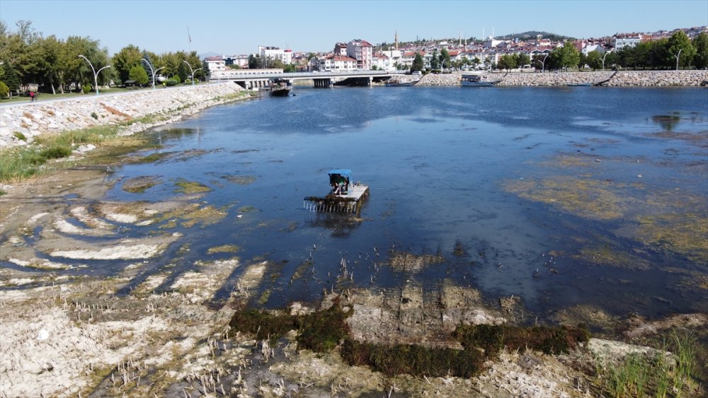 Kuraklığın Etkilediği Beyşehir Gölü Eski Günlerini Arıyor