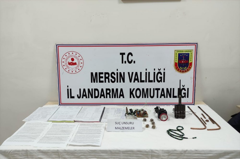 Mersin'de Kaçak Kazı Yapan 7 Kişi Suçüstü Yakalandı